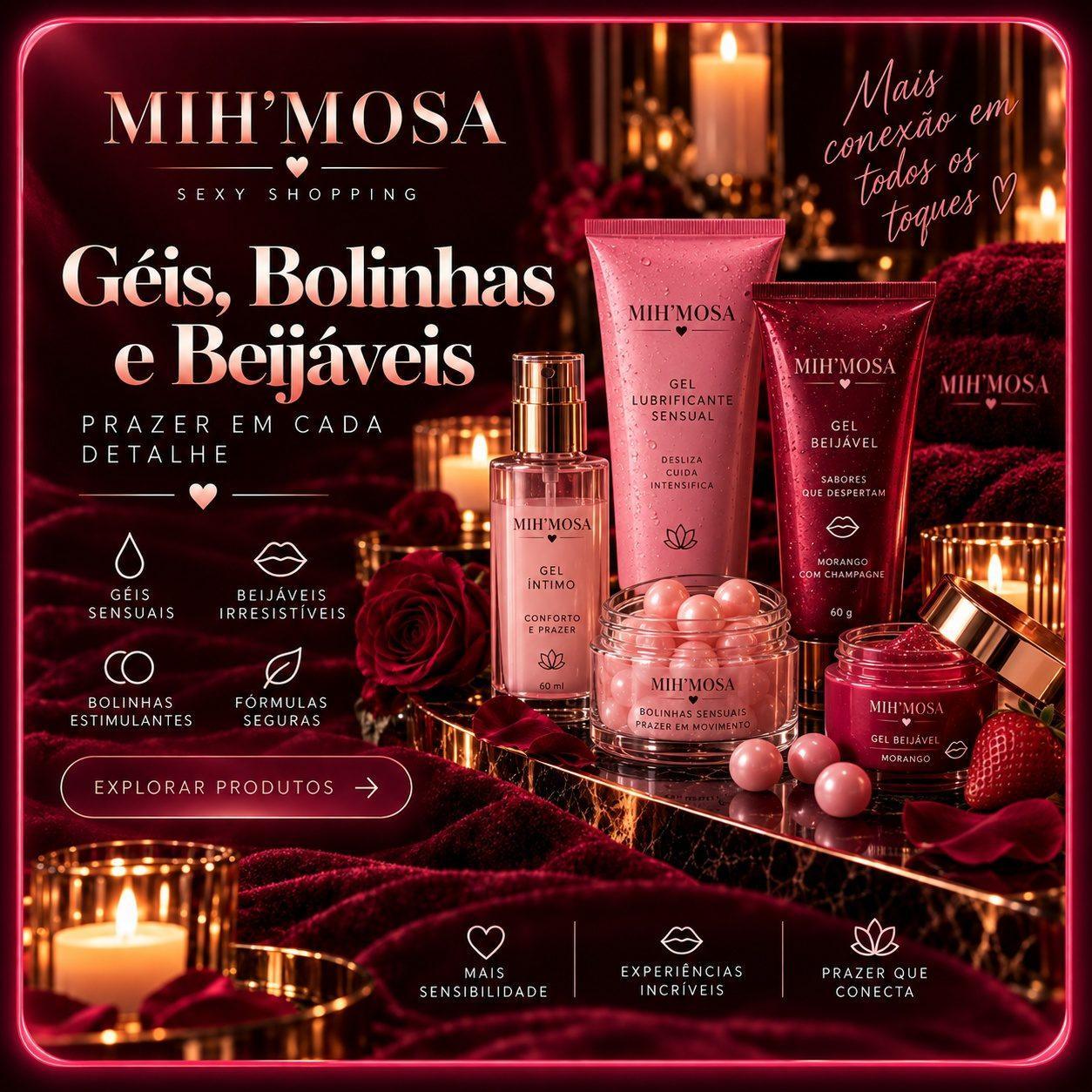 Géis, Bolinhas e Beijáveis